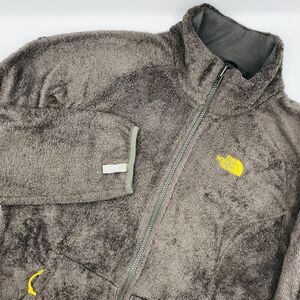 The North Face Osito Fuzzy Fleece Full Zip Jacket Cozy Gray Women's Size S/P